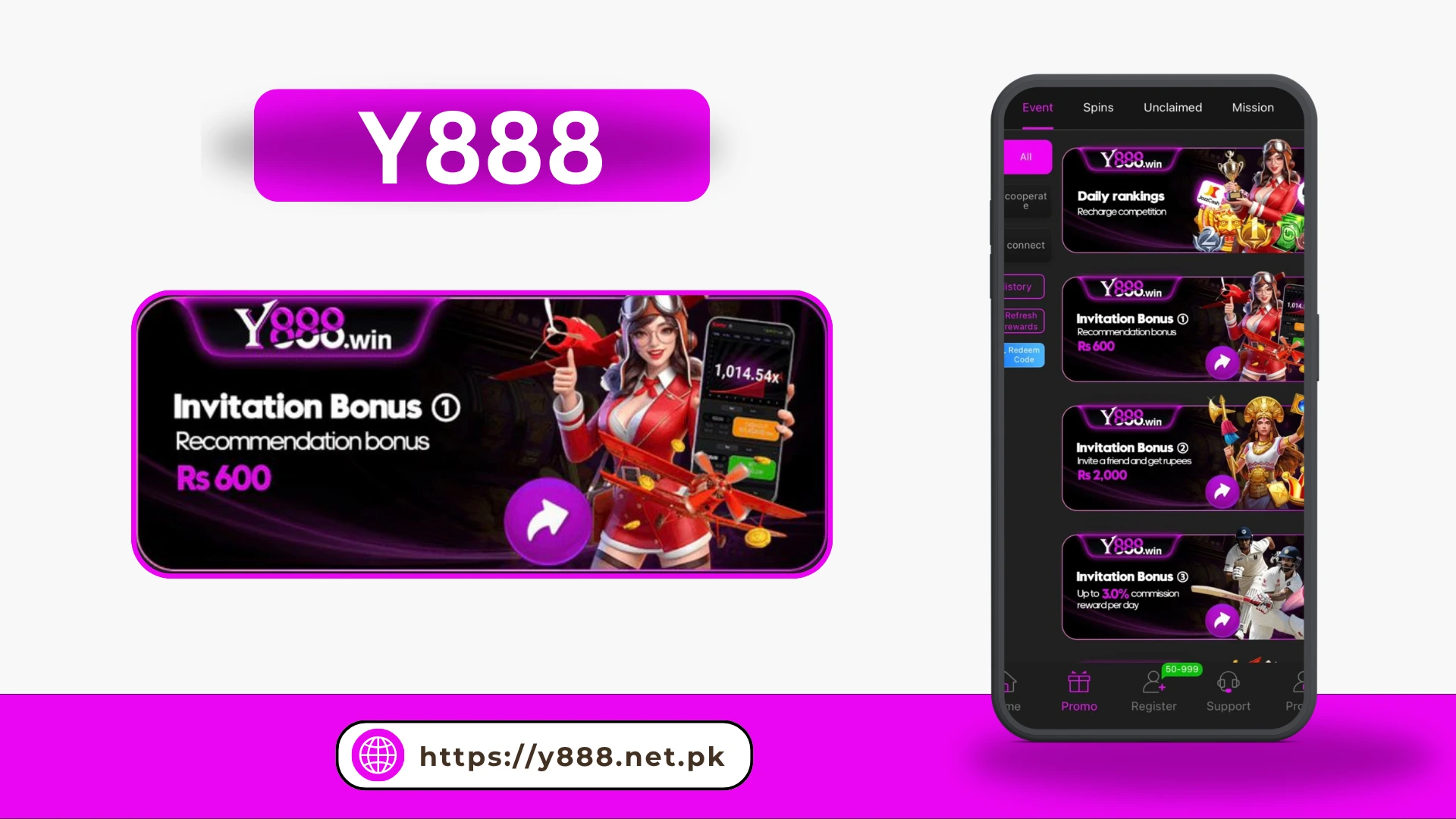 Y888 Bonuses